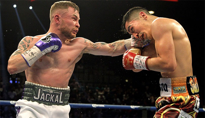 Carl Frampton, left, was a generous loser against Leo Santa Cruz ©Getty Images Carl Frampton, left, was a generous loser against Leo Santa Cruz ©Getty Images