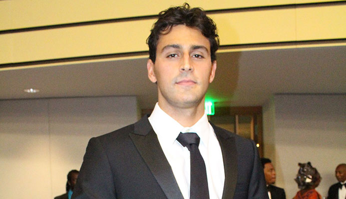 Dylan Carter, the T&T Olympic Committee 2018 Sports Personality of the Year, with his trophy at the HYATT Regency Hotel, Wrightson Road, Port-of-Spain yesterday. Dylan Carter, the T&T Olympic Committee 2018 Sports Personality of the Year, with his trophy at the HYATT Regency Hotel, Wrightson Road, Port-of-Spain yesterday.