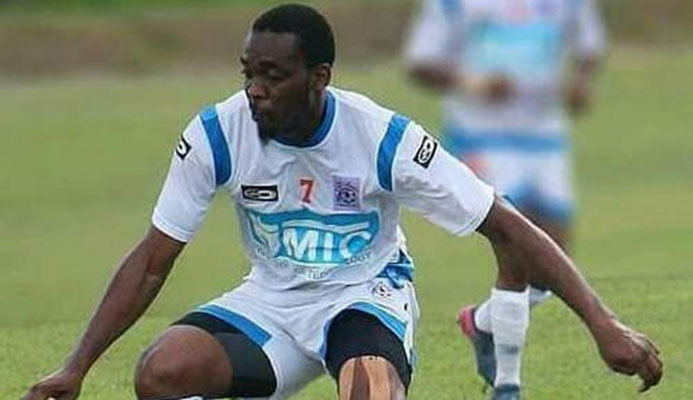 Photo: St Ann’s Rangers midfielder Neil Mitchell in action during the 2017 Pro League season. Photo: St Ann’s Rangers midfielder Neil Mitchell in action during the 2017 Pro League season.