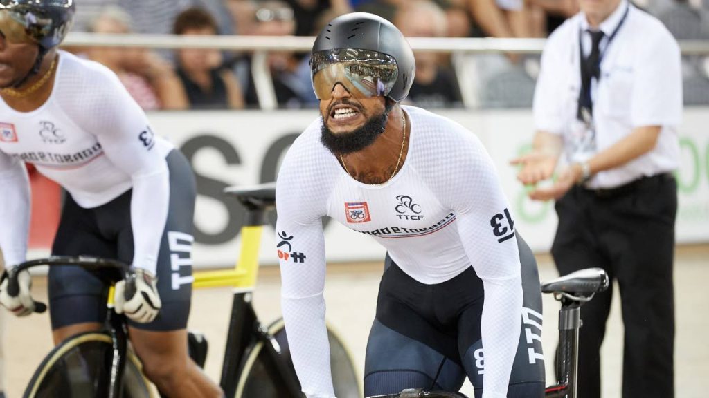 Two-time Olympc cyclist Njisane Phillip. - Two-time Olympc cyclist Njisane Phillip. -