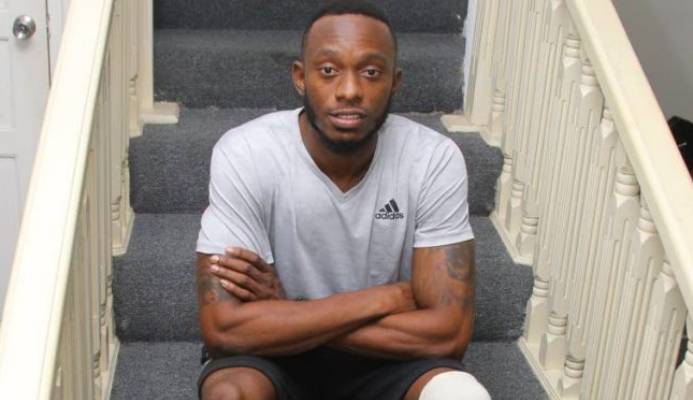 TT athlete Kyle Greaux. - ROGER JACOB TT athlete Kyle Greaux. - ROGER JACOB