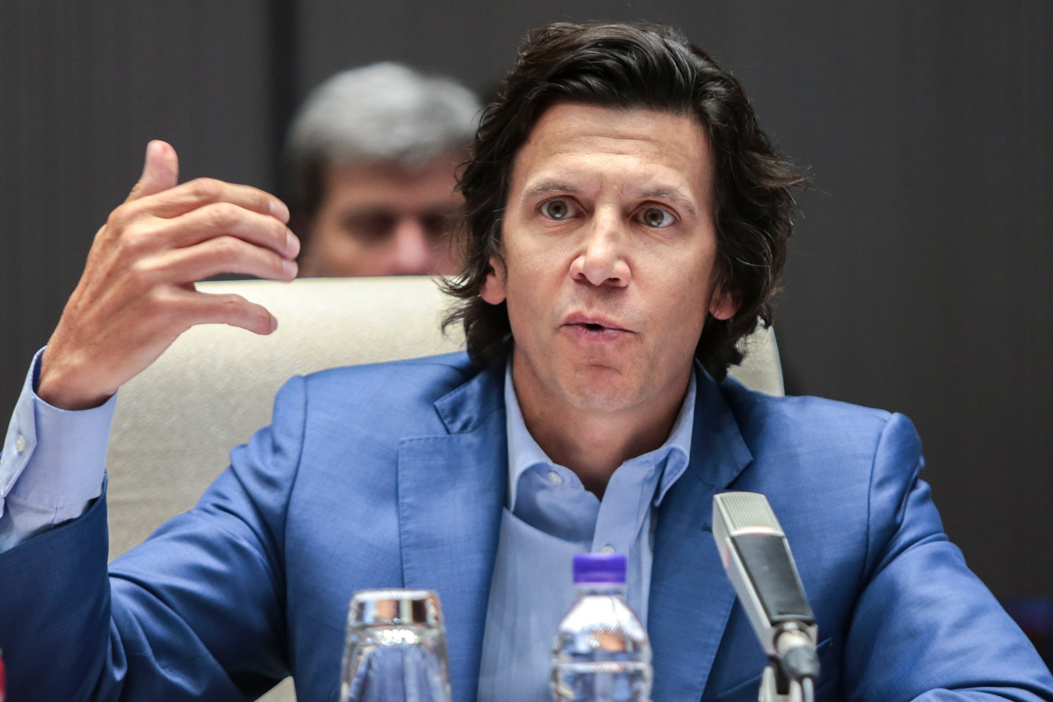 Christophe Dubi commented on the "great financial position" Tokyo 2020 was in before the COVID-19 crisis ©Getty Images Christophe Dubi commented on the "great financial position" Tokyo 2020 was in before the COVID-19 crisis ©Getty Images