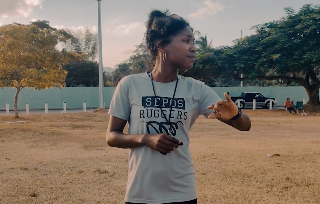 Fleming: "I feel like rugby is a sport that helps you find that balance" Fleming: "I feel like rugby is a sport that helps you find that balance"