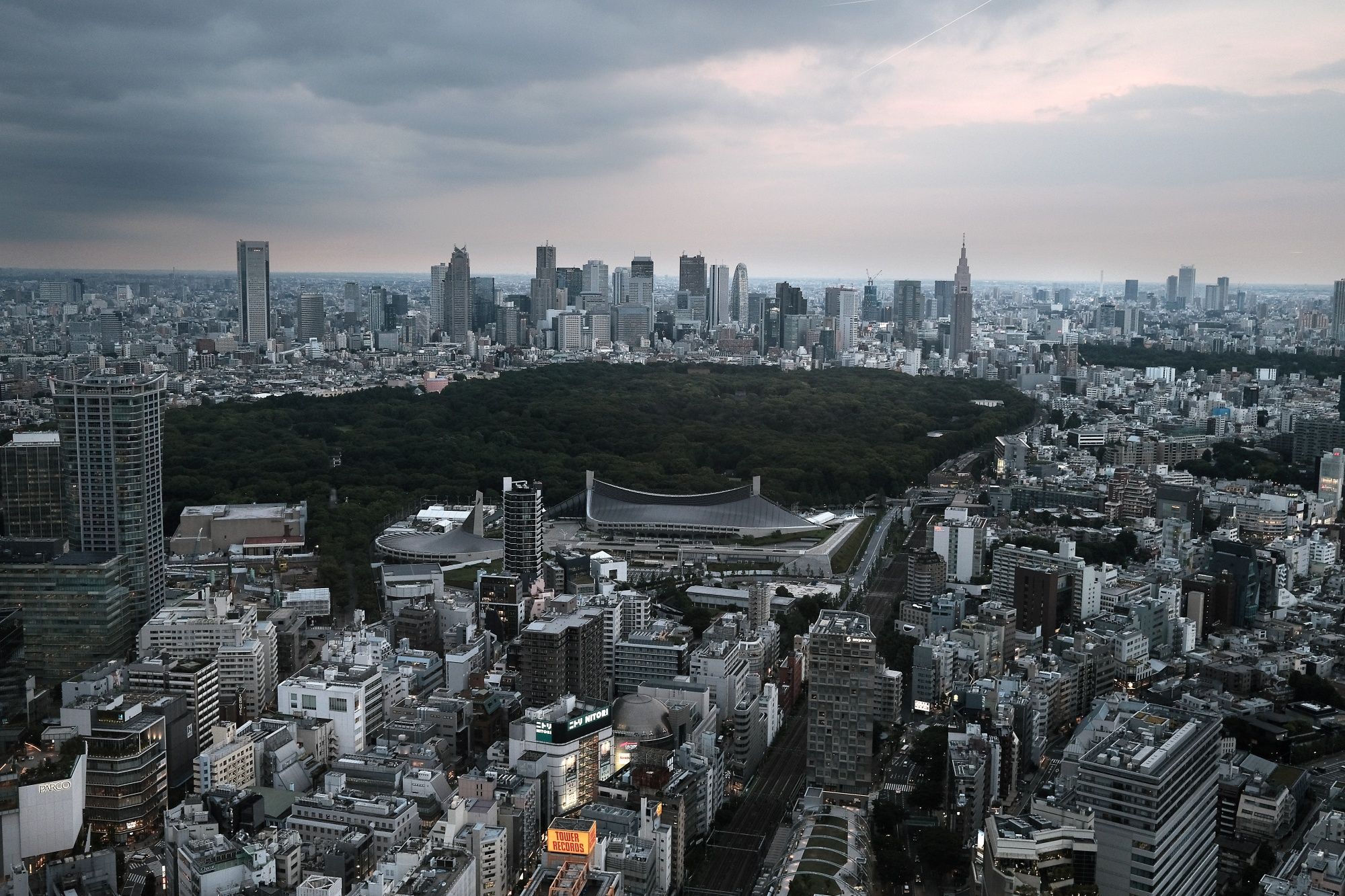 The Yoyogi National Stadium, with its unique roof design, was built for the 1964 Olympics.   Photographer: Soichiro Koriyama/Bloomberg The Yoyogi National Stadium, with its unique roof design, was built for the 1964 Olympics.   Photographer: Soichiro Koriyama/Bloomberg