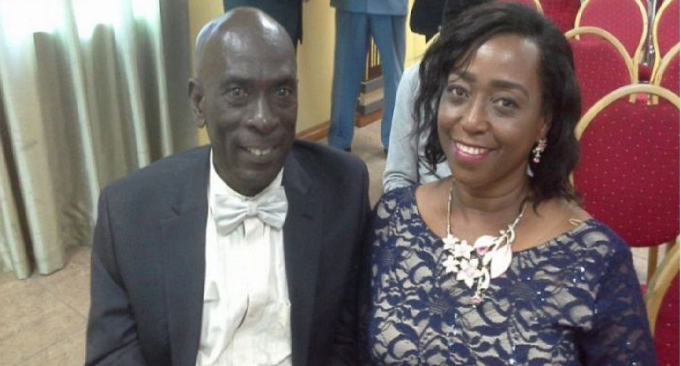 Late T&T middle-distance runner Lennox Stewart and wife Liz.  Marvin Smith Late T&T middle-distance runner Lennox Stewart and wife Liz.  Marvin Smith