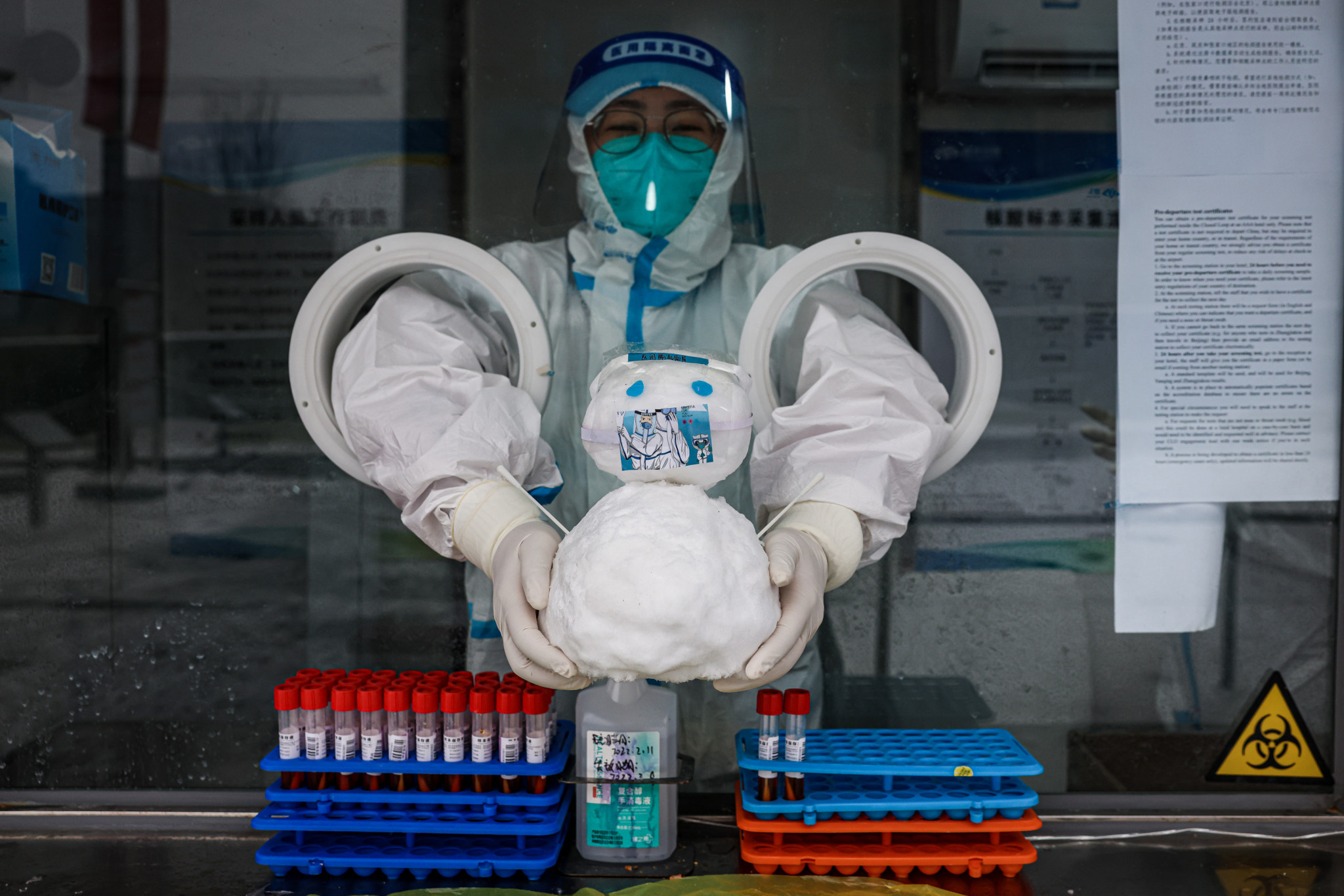 Two athletes remain in isolation after testing positive for COVID-19 as Beijing 2022 draws to a close ©Getty Images Two athletes remain in isolation after testing positive for COVID-19 as Beijing 2022 draws to a close ©Getty Images