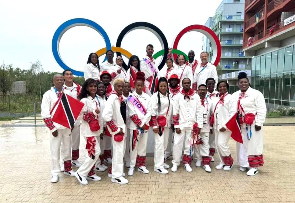 Team TT before the 2024 Olympics opening ceremony. - File photo (Image obtained at newsday.co.tt) Team TT before the 2024 Olympics opening ceremony. - File photo (Image obtained at newsday.co.tt)