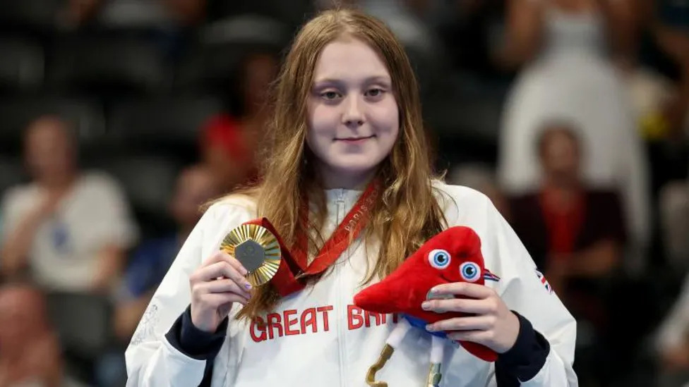 Swimmer Poppy Maskill won three golds and two silvers at La Defense Arena (Image obtained at bbc.com) Swimmer Poppy Maskill won three golds and two silvers at La Defense Arena (Image obtained at bbc.com)