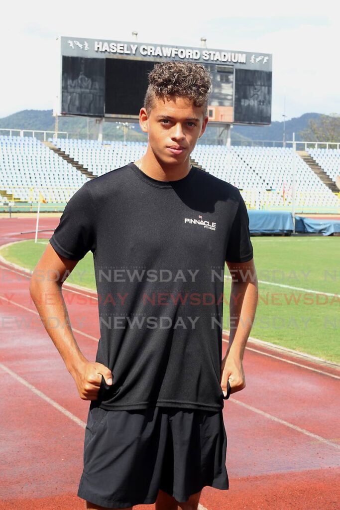 Trinidad and Tobago U-20 sprinter Dylan Woodruffe. - File Photo (Image obtained at newsday.co.tt)