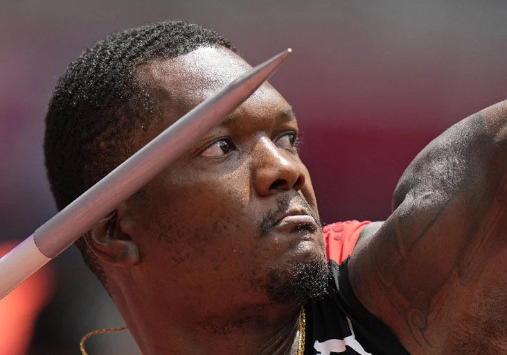 FINISHED BEHIND JULIUS YEGO: Keshorn Walcott (Image obtained at trinidadexpress.com)