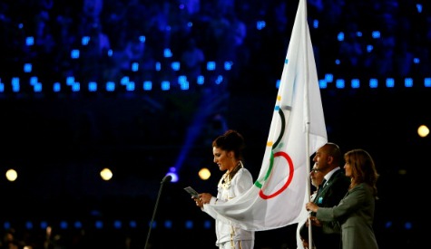 Taekwondo star Sarah Stevenson took the Olympic Oath