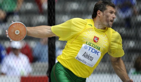 Discus thrower Virgilijus Alekna has won two of Lithuania's five Olympic golds